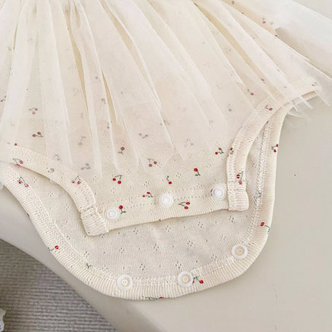 Baby Girl Cami Mesh Skirt Bodysuit