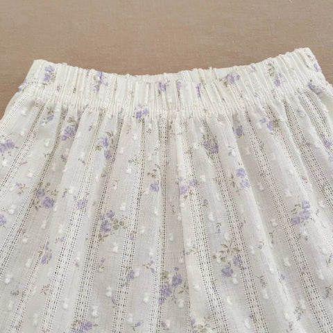 2 Pc Girls Romantic Boho Floral Print Set