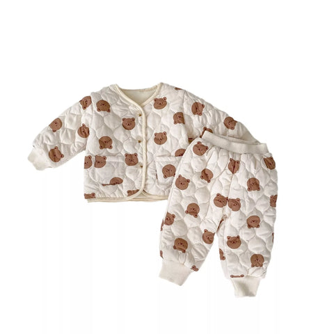 Baby Winter Padded Bear Jacket and Pants