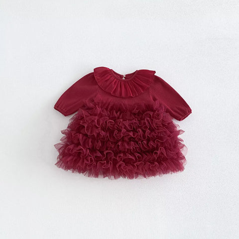 Baby Girl Ruffle Layered Dress