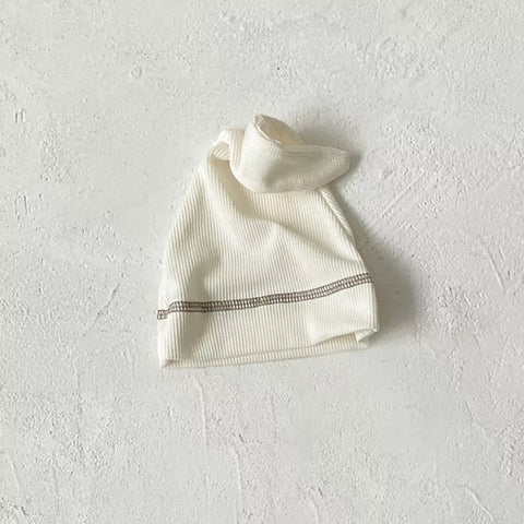 3 Pc Baby Girl Lettuce Edge Waffle Knit Set