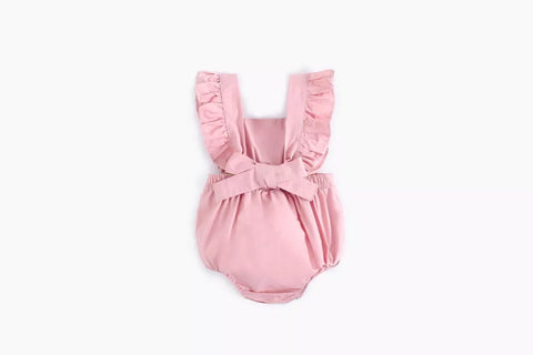Baby Girl Cotton Ruffle Bodysuit