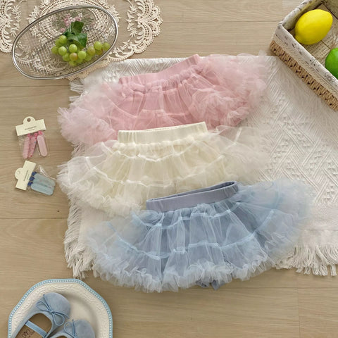 Baby Girl Tiered Tutu Skort