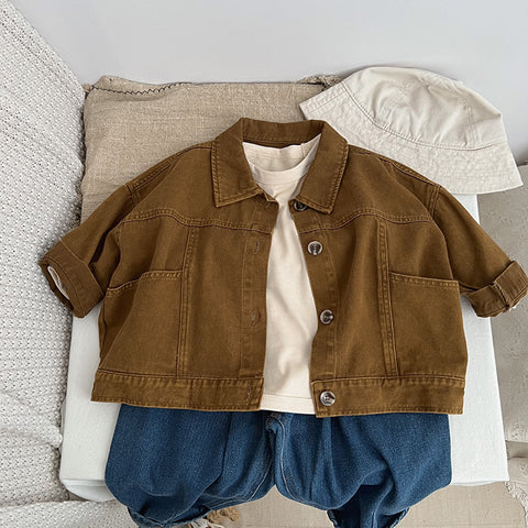 Boys Wide Style Denim Jacket