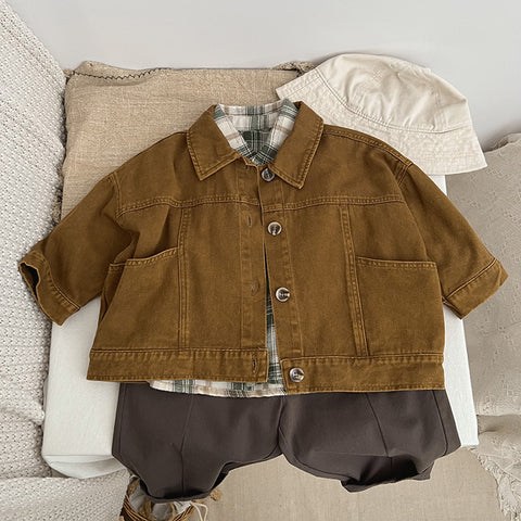 Boys Wide Style Denim Jacket