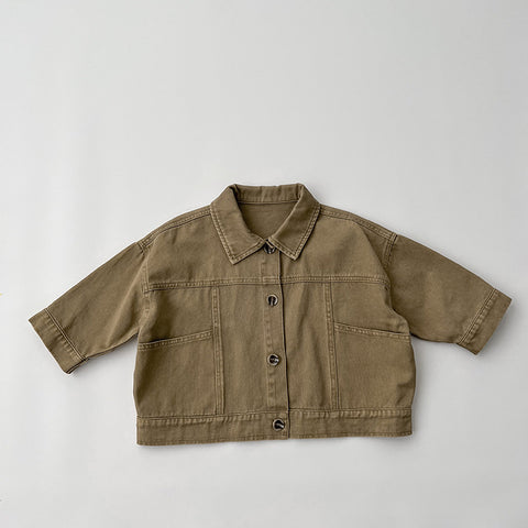 Boys Wide Style Denim Jacket