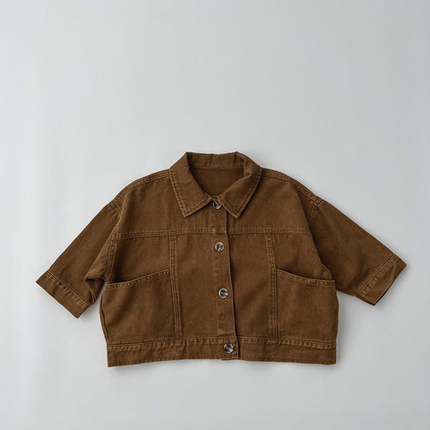 Boys Wide Style Denim Jacket