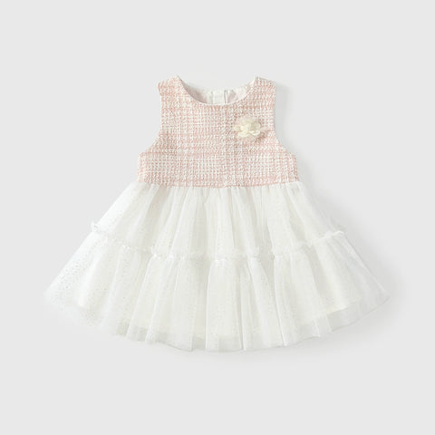 2 Pc Baby Girl Tweed Jacket and Dress Set