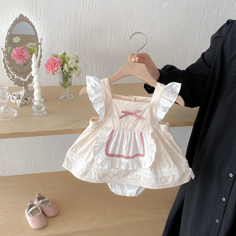 Baby Girl Ruffle Apron Dress