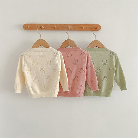 Baby Girl Bunny Cardigan