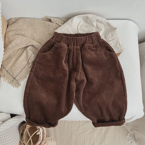 Baby Corduroy Elastic Pants