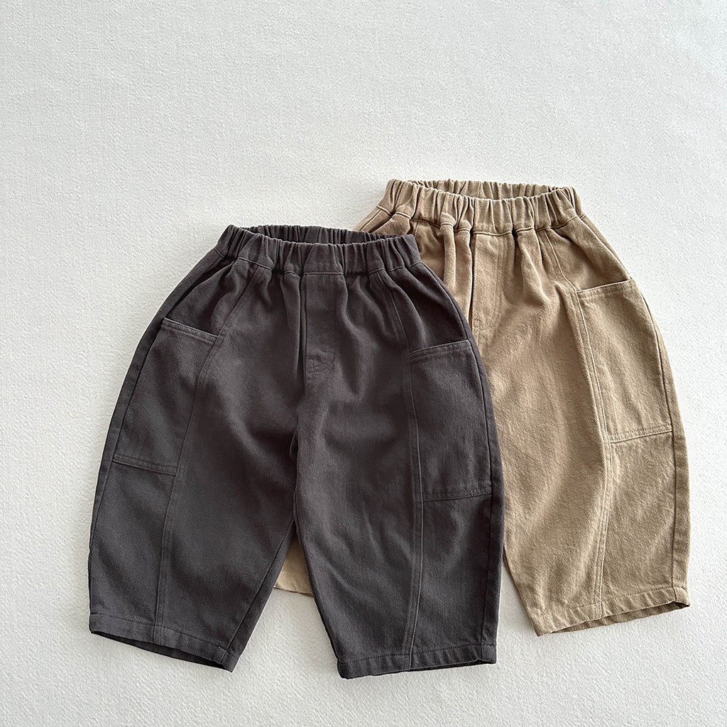 Boys Casual Pocket Pants