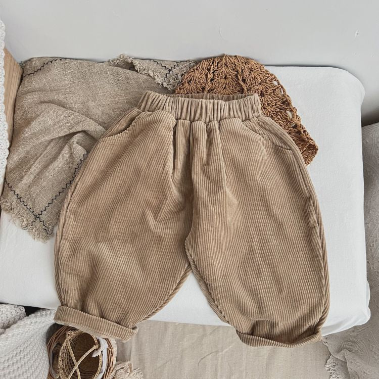 Baby Corduroy Elastic Pants