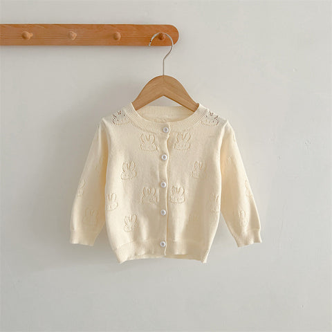 Baby Girl Bunny Cardigan