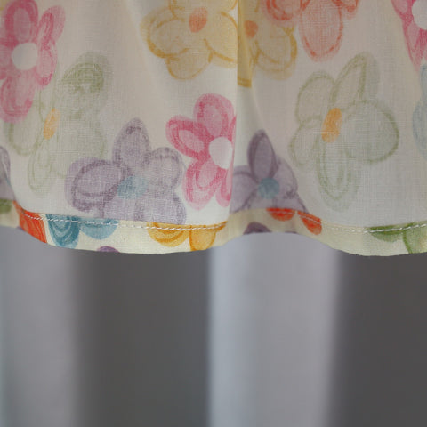 3 Pc Summer Daisy Flower Bow Shirt and Shorts Set