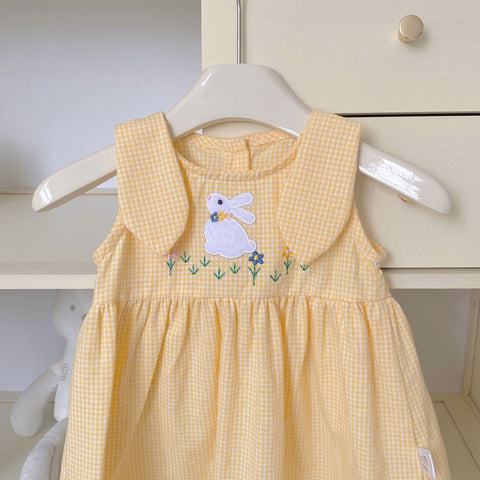 Baby Girl Rabbit Patch Summer Dress