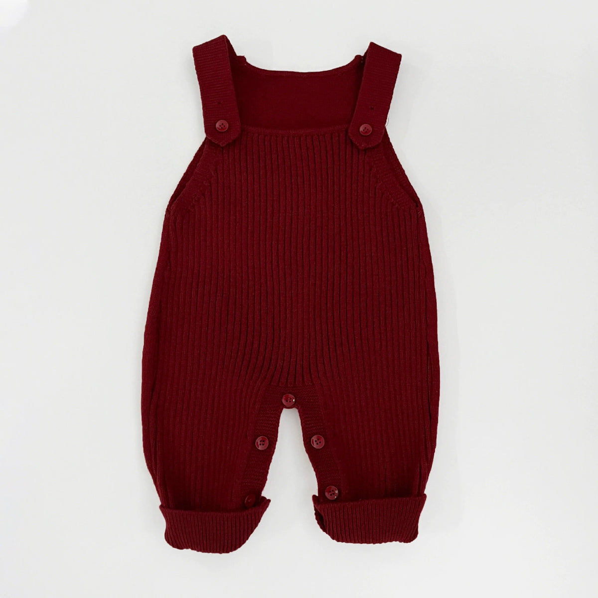 Unisex Baby Knit Autumn Overalls