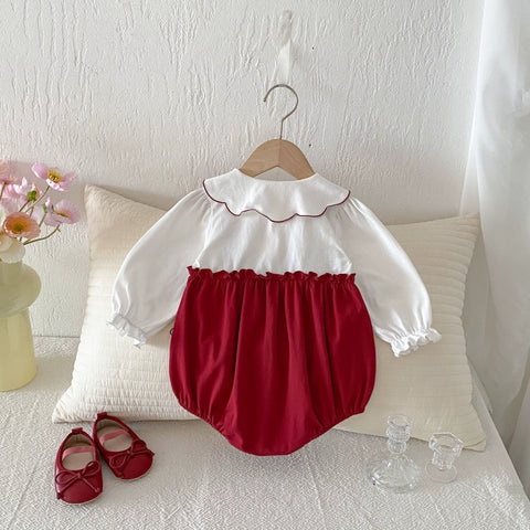 Baby Girl 2 in 1 Bunny Strawberry Bodysuit