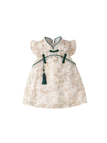 Baby Girl Tassel Cheongsam Dress