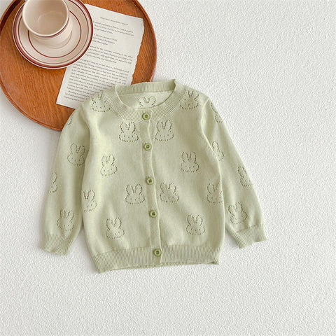 Baby Girl Bunny Cardigan