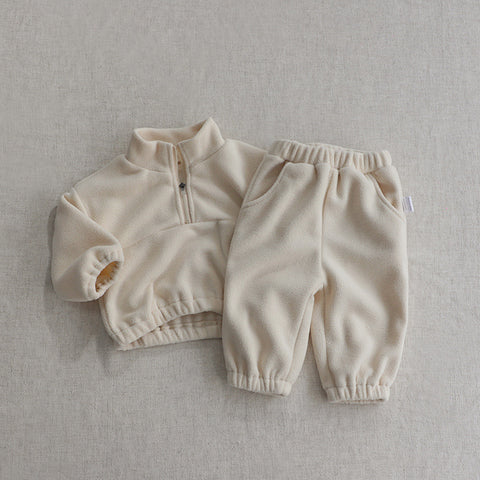 Baby Fleece Quarter Zip Set
