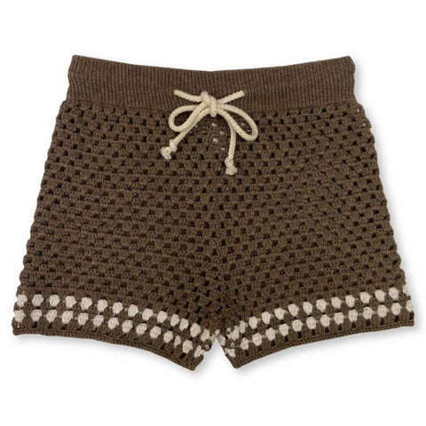 2 pc Baby Boy Hollow Out Crochet Set