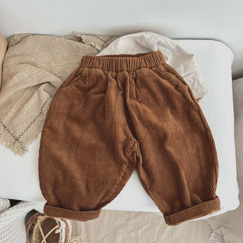 Baby Corduroy Elastic Pants