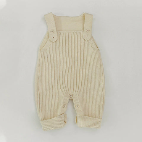 Unisex Baby Knit Autumn Overalls