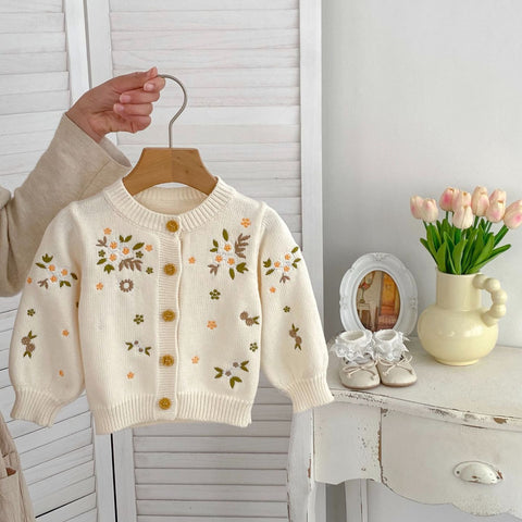 Baby Girl Spring Blossom Cardigan