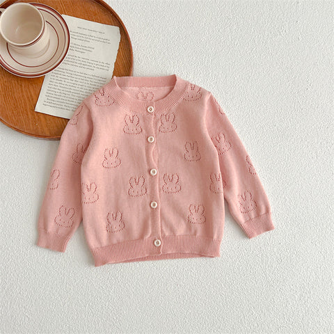 Baby Girl Bunny Cardigan