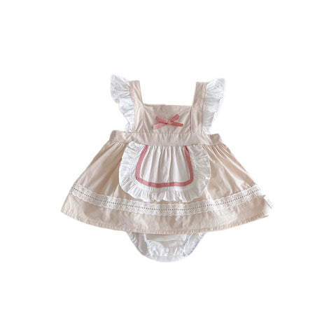 Baby Girl Ruffle Apron Dress