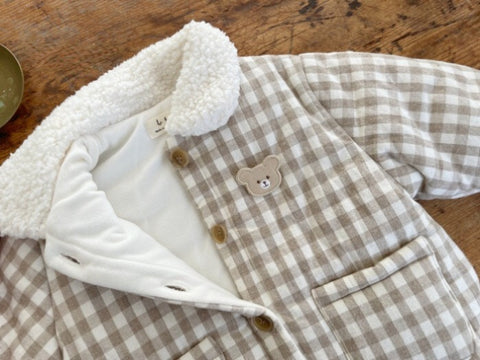 Lightly Padded Bear Jacket