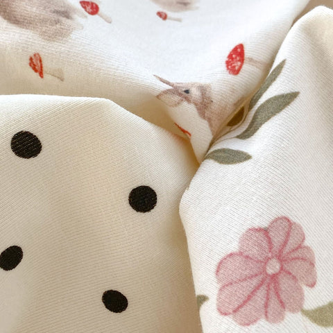 2 Pc Baby Girl Spring Rabbit Tee Short Set