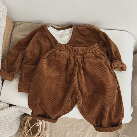 Baby Corduroy Elastic Pants
