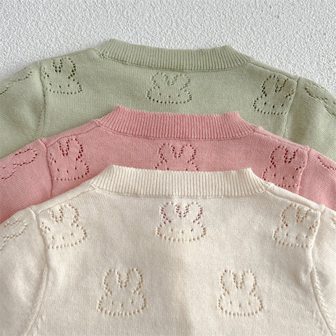 Baby Girl Bunny Cardigan