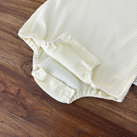 Baby Girl Overall Layered Bodysuit Dress