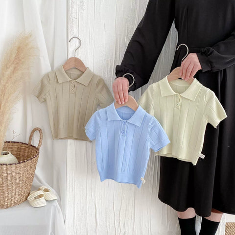 Baby Boy Knit Polo Shirt