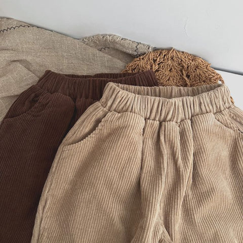 Baby Corduroy Elastic Pants