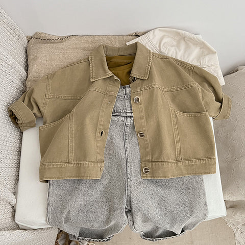 Boys Wide Style Denim Jacket