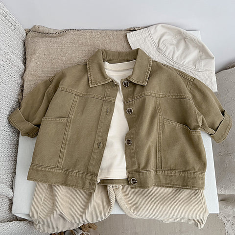 Boys Wide Style Denim Jacket