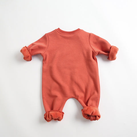 Baby Cute Food Button Romper