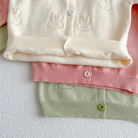 Baby Girl Bunny Cardigan
