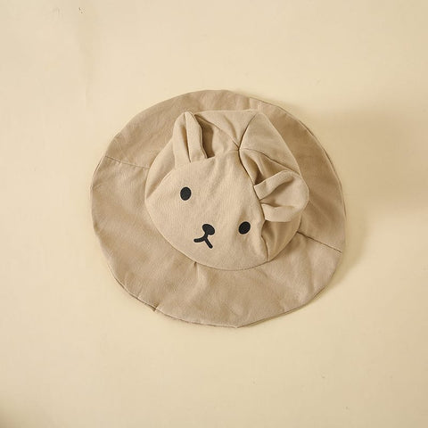 Baby Bear Cotton Overall with Hat