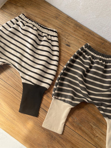 2 Pc Baby Boy Striped Elbow-Patch Sweatshirt & Pants Set